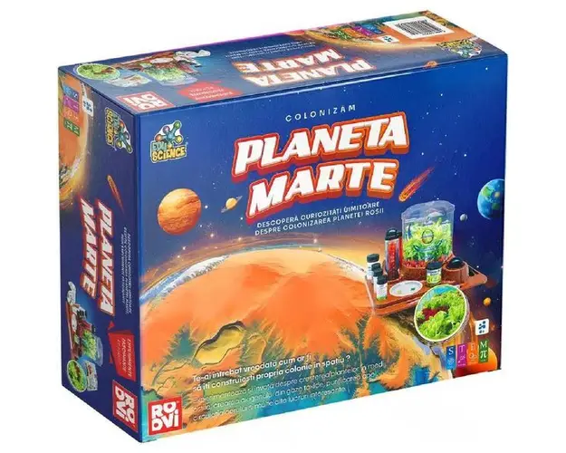 Colonizam Planeta Marte - Kit Experimental Stem