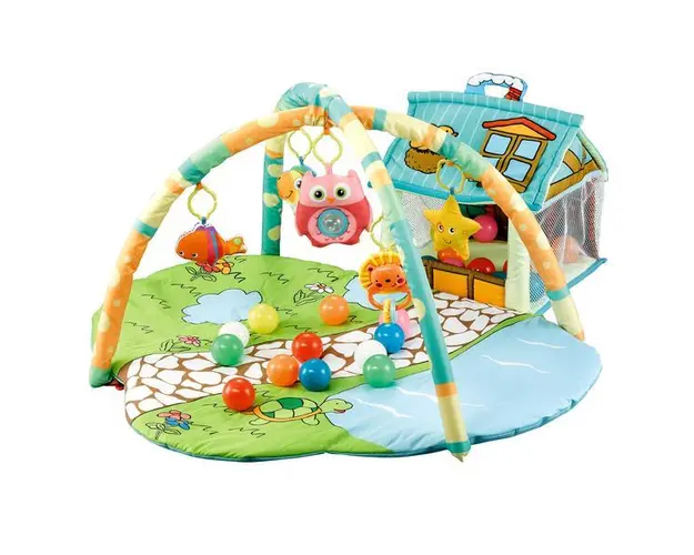 Salteluta de joaca cu casuta Sweet House