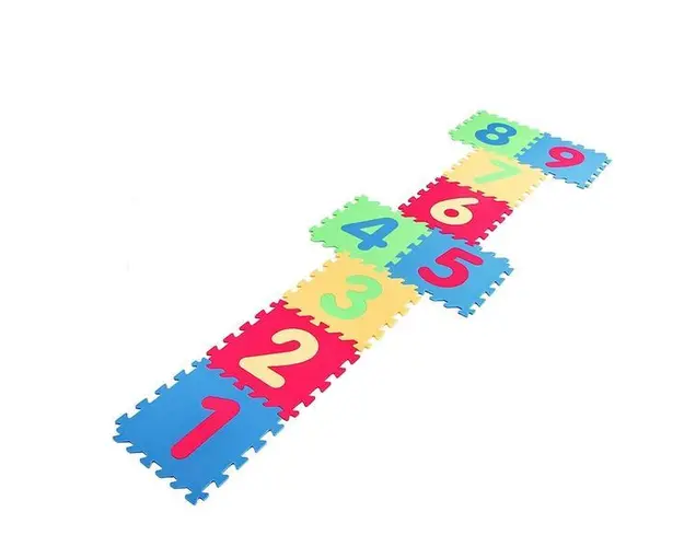 Covoras puzzle spuma Sotronul Pilsan 9 piese
