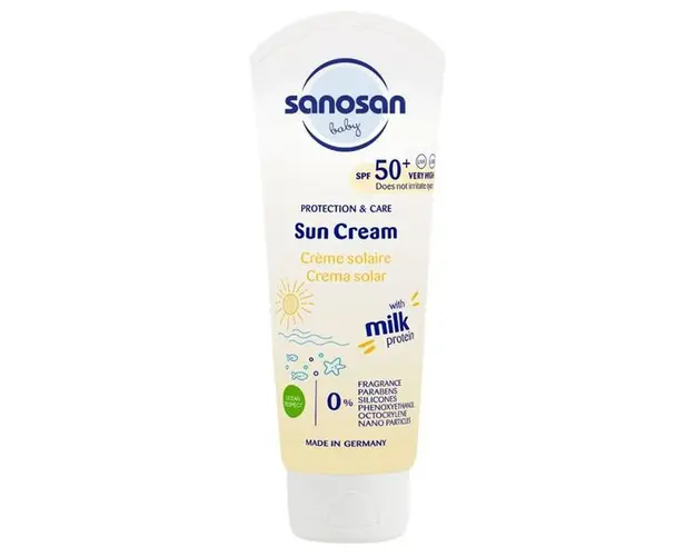 Crema de Protectie Solara cu SPF 50+ pentru Copii - Sanosan Sun Cream, 75 ml