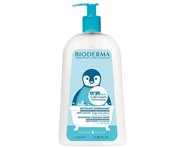 Crema de spalare ABCDerm Cold Cream, Bioderma, 1000 ml