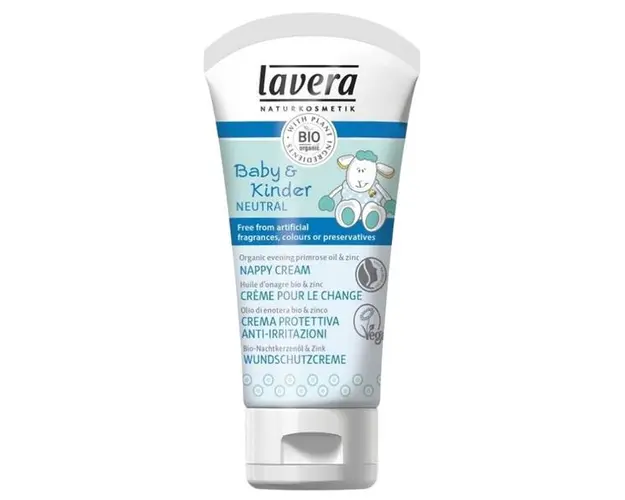 Crema Organica pentru Iritatii Scutec, fara Parfum - Lavera Baby &amp; Kinder Neutral Nappy Cream, 50 ml