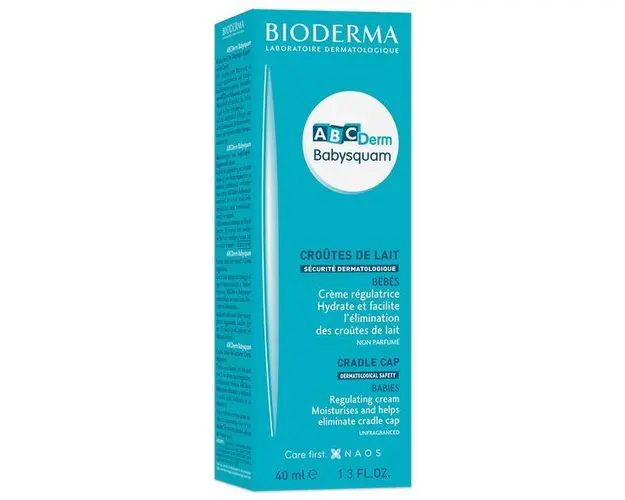 Crema tratament pentru scuame Babysquam ABCDerm, Bioderma, 40 ml