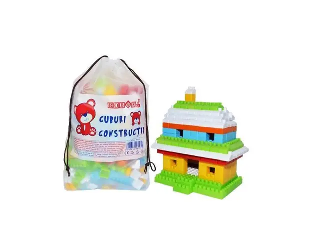 Cuburi constructii 320 piese,7Toys