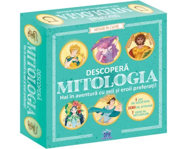 Descopera mitologia. Hai in aventura cu zeii si eroii preferati