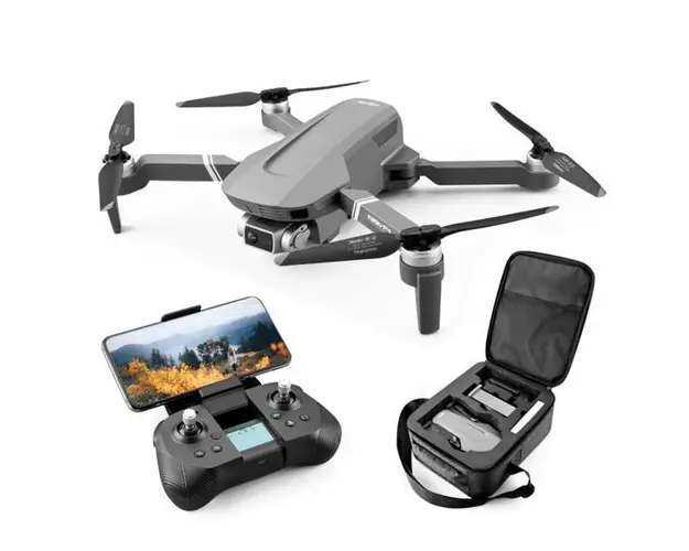 Drona SLX F4 4K 5G GPS brate pliabile wifi buton de Return To Home camera 4K HD cu transmisie live pe telefon capacitate baterie: 7.4V 3500 mAh autonomie zbor ~ 25 de minute