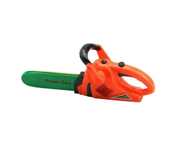 Drujba de jucarie Power Saw pentru copii, cu sunet si lant miscator