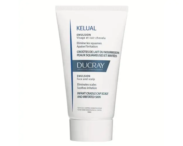 Emulsie kerato-reductoare pentru cruste de lapte sau piele cu scuame Kelual, Ducray. 50 ml
