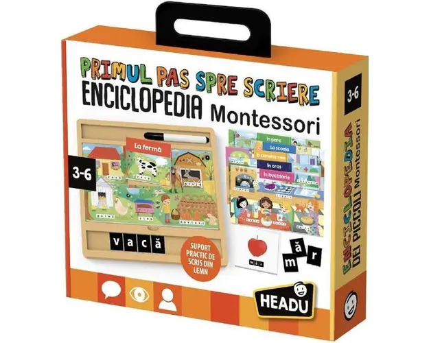 Enciclopedia Montessori. Primul pas spre scriere