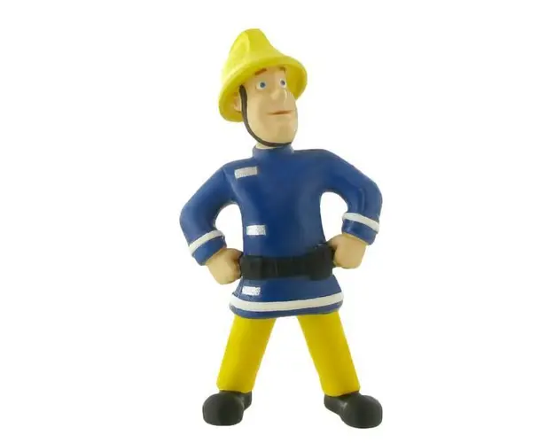 Figurina Comansi Fireman Sam - Fireman Sam with Helmet
