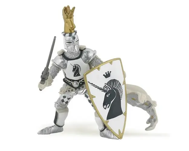 Figurina Papo - Cavalerul Unicorn