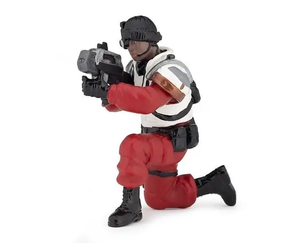 Figurina Papo Razboinic cu laser