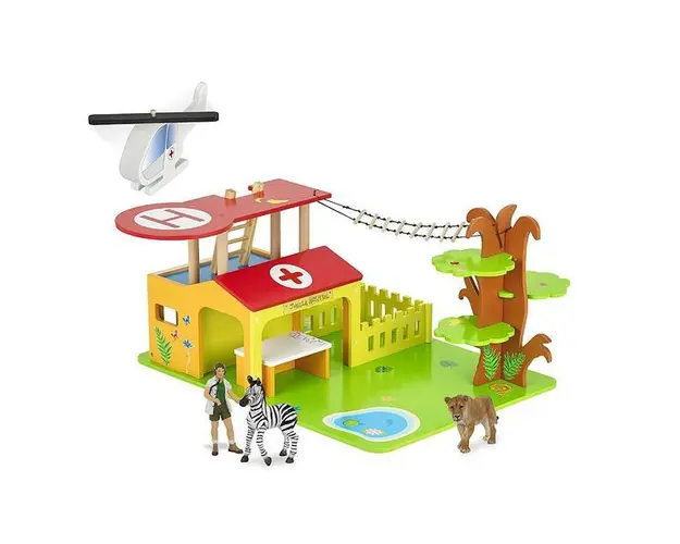 Figurina Papo Statie spital safari