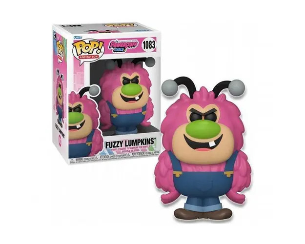 Figurina The Powerpuff Girls Pop ! Fuzzy Lumpkins, 9 cm, Multicolor