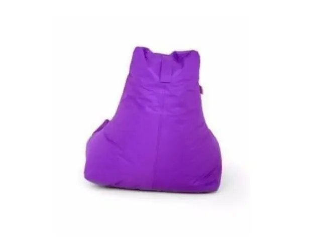 Fotoliu tip para, Big Bean Bag, textil umplut cu perle polistiren, mov