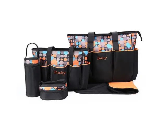 Geanta pentru mamici Mama Bag Diana Orange - Bebeking