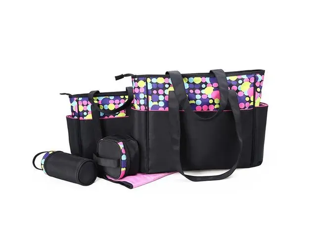 Geanta pentru mamici Mama Bag Diana roz