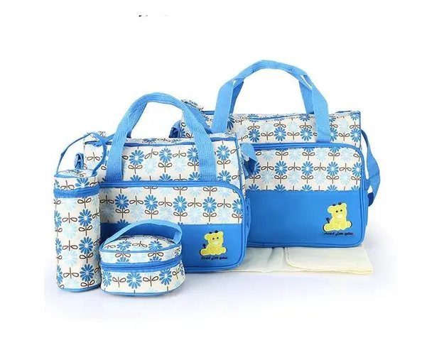 Geanta pentru mamici Mama Bag Emilia Bleu - Bebeking