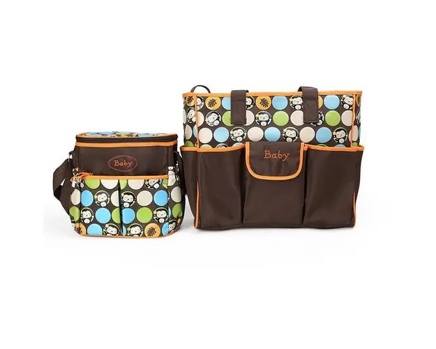 Geanta pentru mamici Mama Bag Monkey Portocaliu - Bebeking