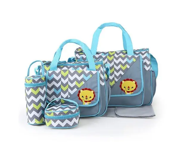 Geanta pentru mamici Mama Bag Natura Gri - Bebeking
