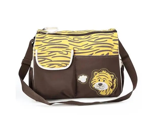 Geanta pentru mamici Tiger Galben - Bebeking