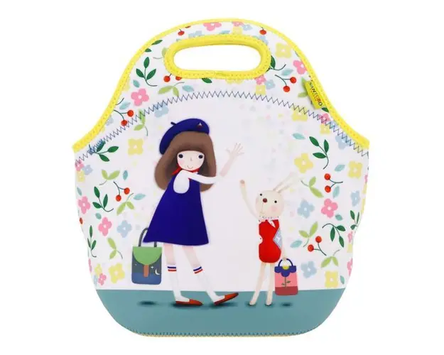 Geanta pentru pranz Kori Kumi - Bon Voyage, 30 x 28 x 16 cm