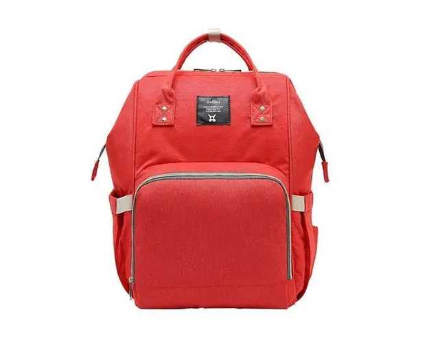Geanta-Rucsac pentru bebelusi multifunctionala Rosie - Bebeking