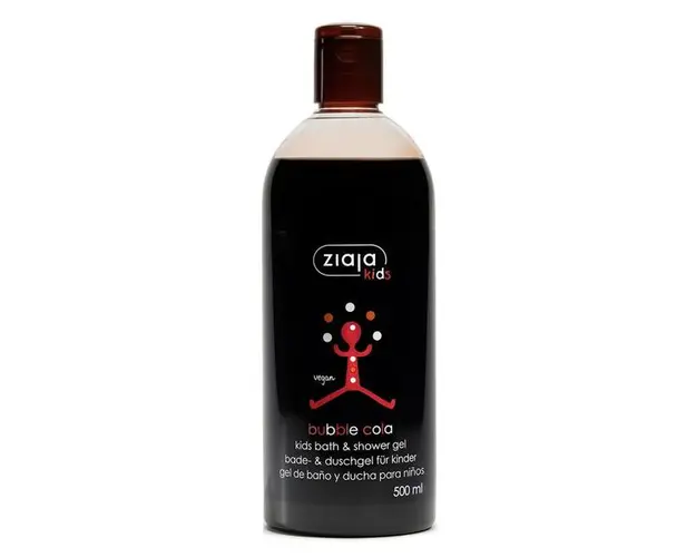 Gel de Dus &amp; Spumant cu Aroma de Cola - Ziaja Kids Bath &amp; Shower Gel Bubble Cola, 500 ml
