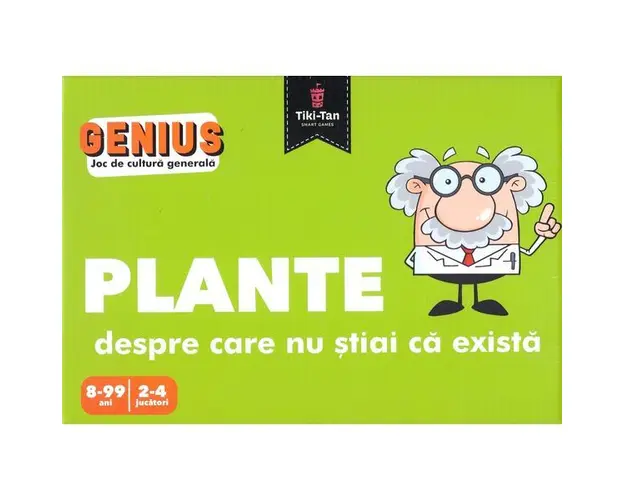 Genius: Joc de cultura generala. Plante despre care nu stiai ca exista