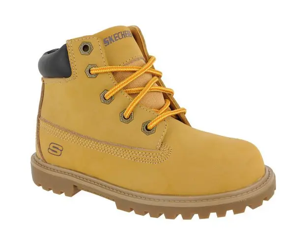 Ghete copii Skechers Mecca-LumberJack 93151L/WTN, 31, Crem