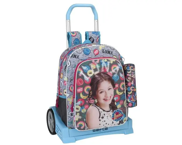 Ghiozdan 180 troler Evolution + penar Soy Luna, 33 x 15 x 43 cm - Safta