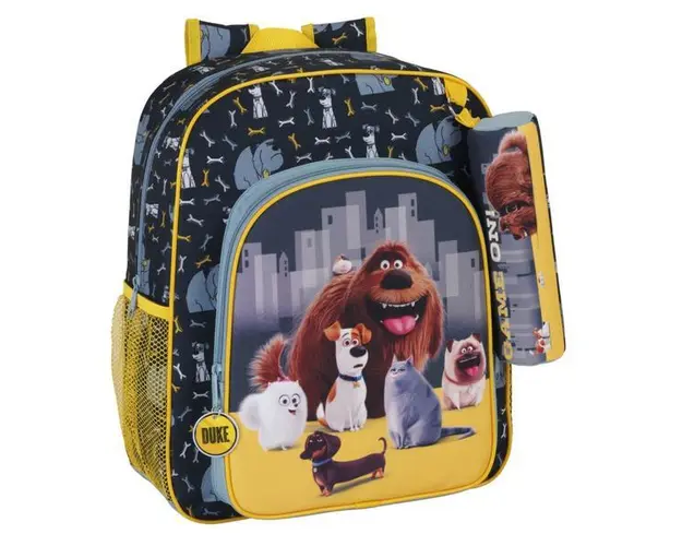 Ghiozdan clasa 0 si penar THE SECRET LIFE OF PETS