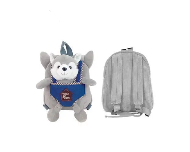 Ghiozdan gradinita WOLF, 23x8x28 cm, 7Toys