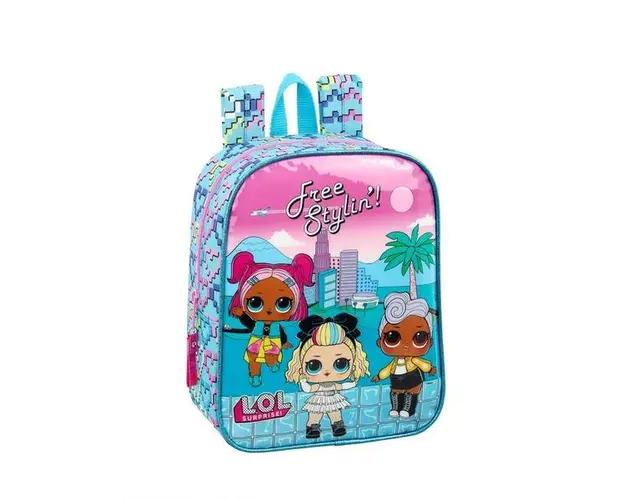 Ghiozdan LOL Surprise Hearts gradinita 27 cm