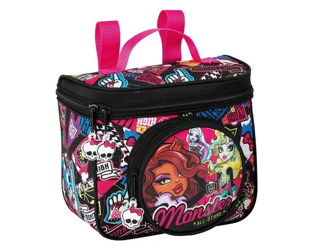 Ghiozdan rucsac termoizolant Monster High All stars 18 cm