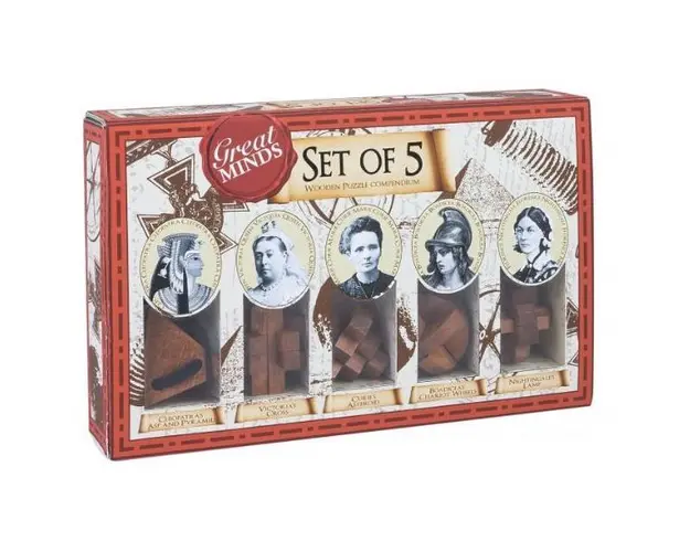 Great Minds - Set of 5 Women (Puzzle mecanic)