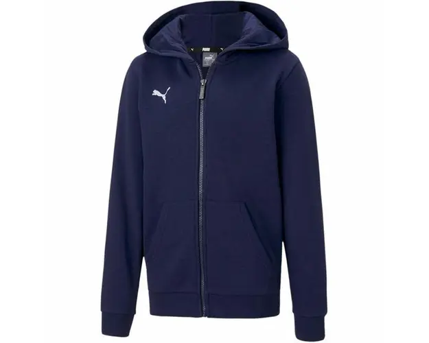 Hanorac copii Puma Teamgoal 23 Casuals Hooded Jacket Jr 65671406, 164, Albastru