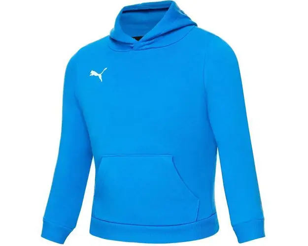 Hanorac copii Puma Teamgoal 23 Casuals Hoody Jr 65671102, 128, Albastru