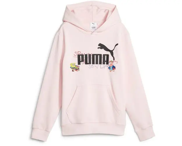 Hanorac copii Puma x Spongebob Squarepants 62221324, 128, Roz