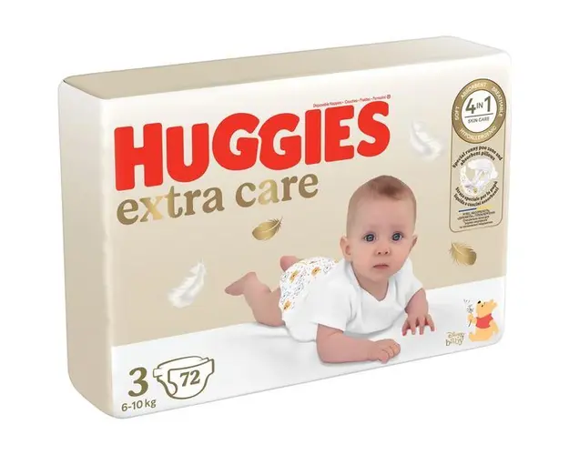Huggies scutece Extra Care Mega 3, 6-10 kg, 72 buc