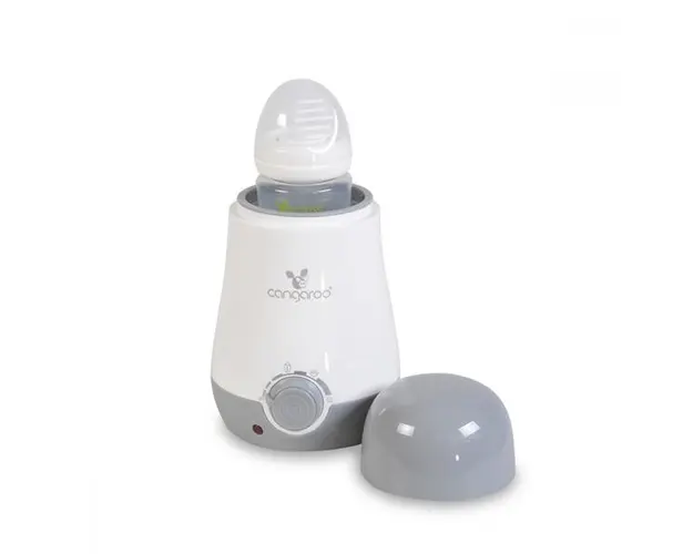 Incalzitor si sterilizator electric pentru biberoane 3in1 BabyUno Grey 
