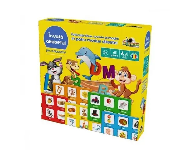 Invata alfabetul, magnetic,7Toys