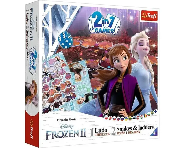 Joc 2 in 1: Frozen II. Ludo si Serpi si scari
