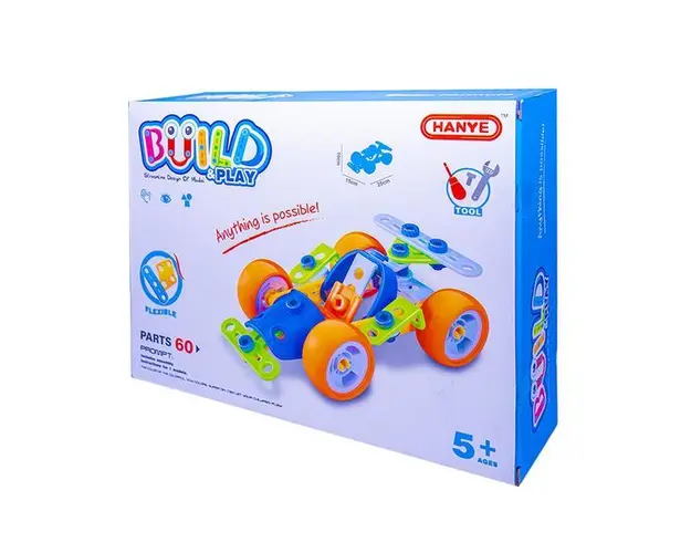 Joc constructii 60 piese,7Toys