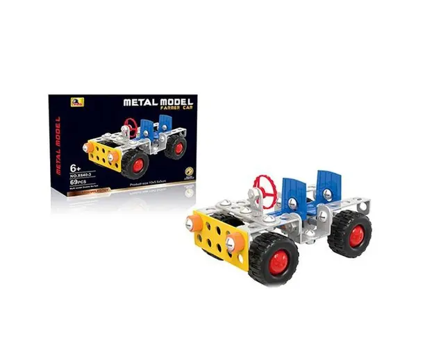 Joc constructii jeep,7toys