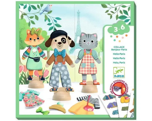 Joc creativ: Bonjour Paris