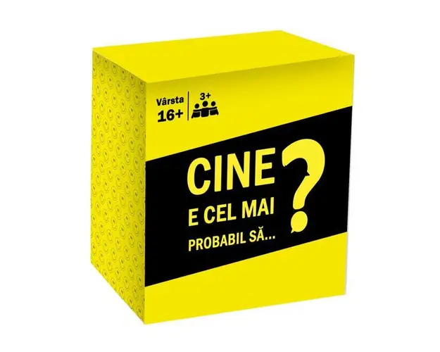 Joc de carti pentru petreceri - Cine e cel mai probail sa...?, 300 intrebari, limba romana, pentru 2-20 jucatori