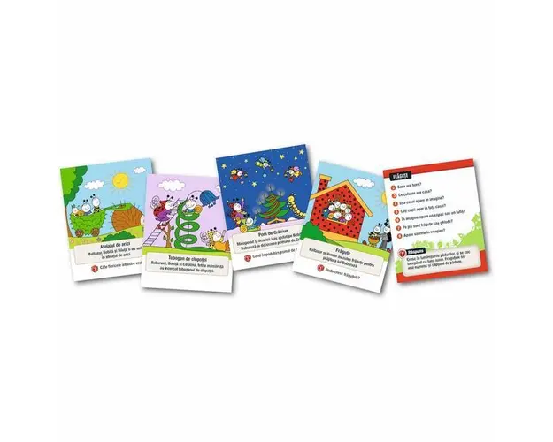 Joc de memorie cu Bobita si Buburuza, 7Toys