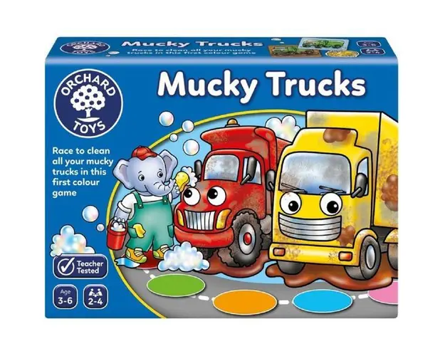Joc de societate. Camioane noroioase. Mucky Trucks