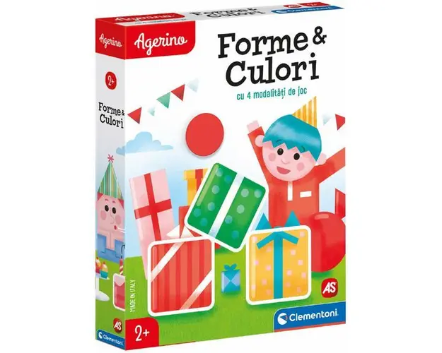 Joc educativ Agerino: Forme si culori